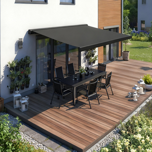 Auvent extérieur motorisé rétractable à boîte complète résistant au vent - Product Image 2