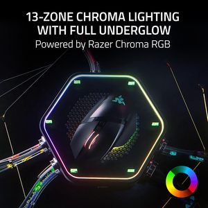 Ratón Inalámbrico para Juegos <span class=keywords><strong>Razer</strong></span> Basilisk V3 Pro 35K 35000DPI con Sensor Óptico, Rueda de Desplazamiento HyperScroll, RGB, Ergonómico, Programable, 140H - Product Image 6