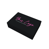 Caja de Embalaje de Papel Magnética Vacía para Pestañas Postizas, Diseño Personalizado a Todo Color, Venta al Por Mayor Directa de Fábrica