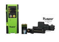 Huepar Numérique Laser Détecteur LR-6RG jusqu'à 200ft,LED Affiche, Rouge et Vert Poutres Laser Niveau Récepteur