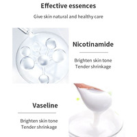 En stock, vente en gros, lait corporel hydratant et éclaircissant 400 ml, vitamine E, nicotinamide, lotion corporelle