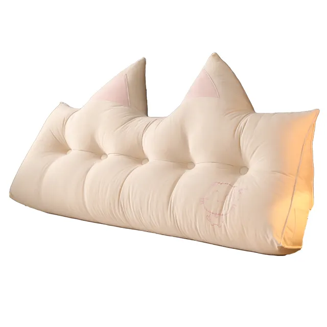 Premium Cute Style verdicktes Kissen für Schlafzimmer Kissen Bett Lese kissen Anti-Kollision Wasch bar