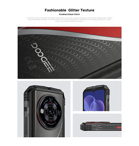 Téléphone robuste Doogee S118 Pro, écran FHD de 6,6 pouces, 5G, batterie de 10 800 mAh, appareil photo principal de 108 MP, 8 + 512 Go, NFC, déverrouillage facial, empreinte digitale, Android 14 - Product Image 4
