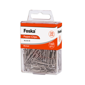 FOSKA facile da installare e rimuovere <span class=keywords><strong>graffette</strong></span> antiruggine materiale metallico finitura 1.3 pollici forte impugnatura antiscivolo busta Clip per carta - Product Image 2