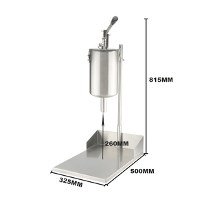 Distributeur de pâte à gaufres commercial en acier inoxydable, machine de dosage quantitative pour pâte à crêpes, portionneur de pâte à gaufres - Product Image 6