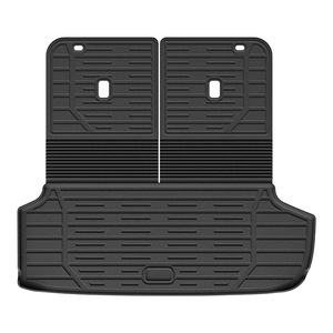 Protector de Maletero Trasero de una Pieza MIPI Contractor 3D TPE de 2.1 mm de Grosor, Impermeable, a Prueba de Polvo, Fácil de Limpiar, para <span class=keywords><strong>Hyundai</strong></span> <span class=keywords><strong>Ioniq</strong></span> 9 2026 de 7 Asientos - Product Image 1