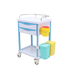 ORP 저렴한 가격 클리닉을위한 새로운 디자인 병원 의료 ABS 트롤리 비상 충돌 카트 - Product Image 2