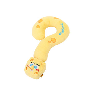 Almohada de Peluche con Sonido de Gato/Dueño de Mascotas de Bob Esponja, Juguete Interactivo para Mascotas con Signo de Interrogación - Product Image 1