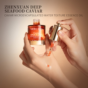 OEMホット製品ナチュラルフェイスエッセンスCaviarDNAナトリウム筋肉アンチリンクルオイル - Product Image 4