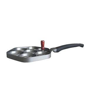 Venta caliente Die Cast Antiadherente Aluminio 7 Agujero Huevo Sartén Redondo Panqueque Hamburguesa Pastel Hornear Pan 7 Agujero Pan <span class=keywords><strong>para</strong></span> el desayuno - Product Image 2