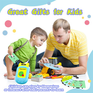 AiJH Cartes Flash <span class=keywords><strong>Anglais</strong></span> Parler Apprentissage Ressources éducatives Langue Cartes papier Machine d'apprentissage Jouets - Product Image 6