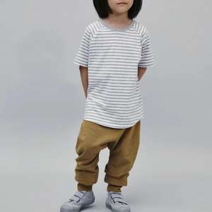 Conjunto de ropa de verano para niña adolescente, camiseta despojada, gimnasio verde corto, último diseño, Jersey individual, conjuntos a juego para niñas - Product Image 1