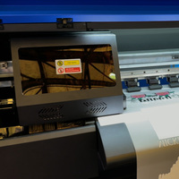 Impresora DTF industrial de 60 cm con 6 cabezales de impresión Epson i3200, máquina de impresión de camisetas de alto volumen