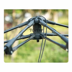 โครงเต็นท์ไฟเบอร์กลาสแบบพับอัตโนมัติคุณภาพสูงพร้อมเชือกดึง - Product Image 1