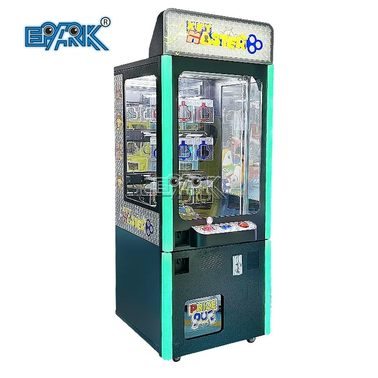 Earn Money Key Type 9 Holes Golden Key Game Key Master Gift Prize Game Machine For Sale