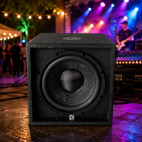 I.EVOICE ODM OEM Caisson de basses actif 12 pouces 4 et 8 ohms, aimant en ferrite, audio haute résolution 1000W pour la maison, les fêtes, les performances en extérieur et la musique