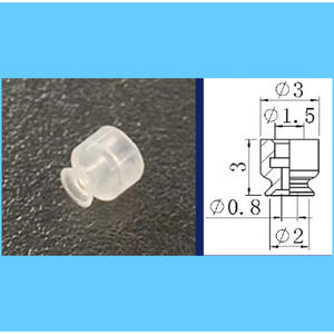 Accesorios para Brazos Robóticos, Ventosas Neumáticas de Vacío, de Una o Dos Capas, ZP3-10BS/10UM, Boquillas de Acero, Utilizadas para Industrias Agrícolas - Product Image 2