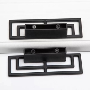 BGY-YAN Kabinet Klasik Hitam dan Emas Menangani Knob untuk Dekorasi Rumah - Product Image 4