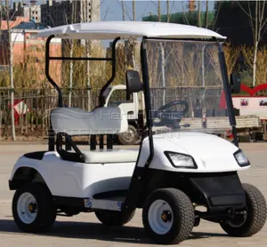 2座高尔夫球车制造商城市公园机场酒店使用电动俱乐部汽车价格