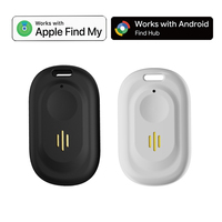 Micflip Batterie ultra longue durée certifiée MFi, compatible iOS et Android, anti-perte, localisateur GPS, tracker Air Tag, IP65