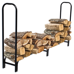 2.4m Outdoor Metal Log Storage Rack