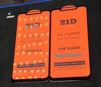 Protection d'écran en verre trempé à colle intégrale pour TECNO Pop 5c Camon 18i Camon 18 Premier Camon 18P 11H 21D