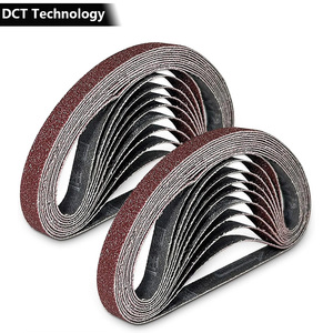 20 Pezzi 10*330mm 20*520mm Grana 60-1000 Nastri Abrasivi in Ossido di Alluminio Accessori <span class=keywords><strong>per</strong></span> <span class=keywords><strong>Levigatrice</strong></span> <span class=keywords><strong>a</strong></span> <span class=keywords><strong>Nastro</strong></span> - Product Image 1