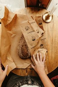 Reciclável LOGOTIPO personalizado Imprimir Sandwich Hot <span class=keywords><strong>Dog</strong></span> Restaurant Burger Wrapping Grease Oil prova Paper - Product Image 6