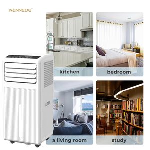 Điều hòa di động mini 9000BTU, màn hình LED điện tử, có điều khiển từ xa, dùng cho nhà ở, văn phòng, xe RV, ngoài trời, tình trạng mới - Product Image 4