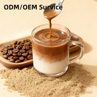 Café aux champignons Reishi et Turkey Tail biologiques de marque Lingzhi, qualité supérieure, sans sucre ajouté, certifié Halal, pour le soutien immunitaire (vente en gros)