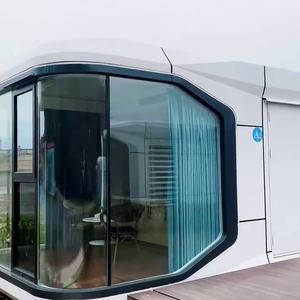 Высококачественный мобильный разборный стальной контейнерный дом с современным дизайном, устойчивый к высоким и низким температурам - Product Image 3