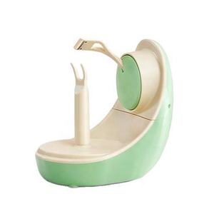 Éplucheur de <span class=keywords><strong>pommes</strong></span> électrique, rechargeable par USB, éplucheur de fruits entièrement automatique, couteau à fruits multifonction avec lame à éplucher - Product Image 5