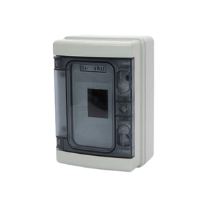 6-12 Way IP65 <b>Waterproof</b> Distribution <b>Box</b> ABS Plastic <b>Electrical</b> Panel w/ Transparent Cover Only <b>box</b>, no switch - Product Image 4