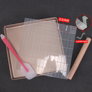 Nougat Snowflake Crisp Mold Shaping Sheet Reusable Baking Tray Compatible Cutting Aid Tool - Product Image 2