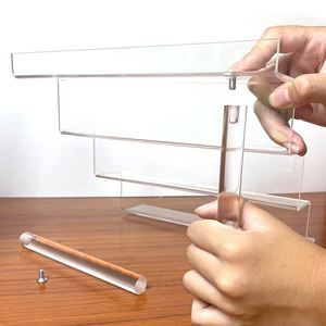 Étagère en acrylique <span class=keywords><strong>sur</strong></span> <span class=keywords><strong>mesure</strong></span> Étagère à épices <span class=keywords><strong>invisible</strong></span> Étagères de salle de bain transparentes - Product Image 5