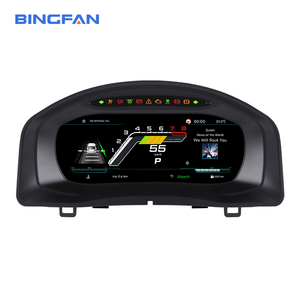 Écran numérique LCD de voiture de 10,25 pouces, système Linux, tableau de bord virtuel, panneau d'instruments pour <span class=keywords><strong>Volkswagen</strong></span> <span class=keywords><strong>Tiguan</strong></span> 2010-2017 - Product Image 1