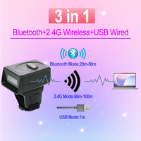 Mini scanner sans fil 2D AIXW Lecteur de codes-barres et de codes QR à main pour utilisation en entrepôt OEM ODM disponible en stock