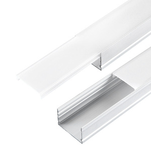 Aluminum Profile Anodized Led Linear Strips for Wall Wash Stair Extrusion <b>Diffuser</b> <b>Ceiling</b> <b>Lighting</b> - Product Image 1