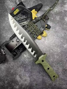 Cuchillo Táctico de Supervivencia y Caza Personalizable ML M8 HK DIY OEM con Mango G10, Hoja Recta de Acero Inoxidable, 1 Año de Garantía - Product Image 4