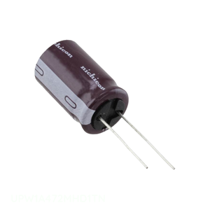 Condensador de Canal de Fabricante, Tipo Through Hole, Aluminio, 4700uF, 20%, 10V, Radial, 4700 uF, UPW1A472MHD1TN - Product Image 1