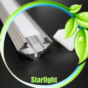 Profilé en aluminium extrudé Starlight pour éclairage d'angle intérieur, système d'éclairage LED encastré à angle droit pour bande LED - Product Image 2