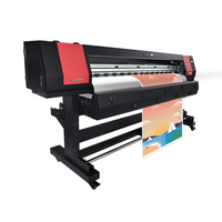 Impresora de sublimación de tela de inyección de tinta digital Xp600 de gran formato de alta velocidad de 1,8 m y 6 pies para impresión de camisetas