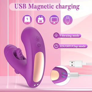 เครื่องสั่นแบบสวมใส่พิเศษ ชาร์จด้วย USB แม่เหล็ก ไร้สาย ของเล่นทางเพศสำหรับผู้ใหญ่ นวดผ่อนคลาย - Product Image 3