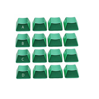 Capuchons de touches colorés en métal pour clavier mécanique personnalisé en aluminium