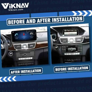 10.25 pouces écran tactile Andriod autoradio Mercedes Benz classe E W212 2009-2015 lecteur multimédia sans fil CarPlay GPS navigateur - Product Image 4