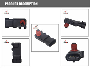 Emme giriş manifoldu hava basıncı sensörü orijinal parça OEM 7700106644 16212460 8162124600 Opel için - Product Image 6