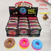 Jouets anti-stress créatifs et sensoriels en forme de pastèque et fraise, style comestible, en caoutchouc, les plus vendus
