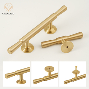 CHENLANG Modern Adjustable Solid Brass Furniture Handles &amp; <strong>Knobs</strong> for Bathroom Kitchen <strong>Bedroom</strong>-Durable Cabinet Hardware - Product Image 5