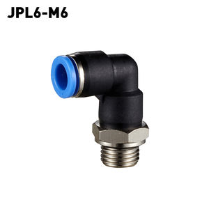 Пневматические детали JPL6-M6 1.5Mpa пневматического быстрого подключения один сенсорный шланг разъем - Product Image 3