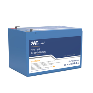 แบตเตอรี่ GSP 12V 15Ah Lifepo4 แบตเตอรี่ 2000 รอบการใช้งาน สำหรับรถยนต์เด็ก รถเข็นผู้ป่วย อุปกรณ์การแพทย์ ระบบกักเก็บพลังงานแสงอาทิตย์ สกู๊ตเตอร์ไฟฟ้า ระบบสำรองไฟ (UPS) - Product Image 1